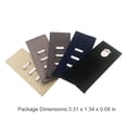 thumbnail image 3 of tamizeot Trimester Pants Extender Elastic Pant Button Extenders Adjustable with Metal Hook Men Clothes Extension 1Set, 3 of 6