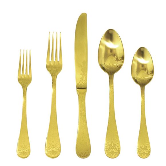 Mepra 1097CB22005 Casablanca Oro Place Setting - 5 Piece