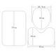 thumbnail image 2 of Juego de cortinas de ducha de Halloween para baño, 4 piezas de Halloween con alfombras antideslizantes, tapa de inodoro, alfombrilla de baño, cortina de ducha (coche de terror), decoración de baño del Día de Todos los Santos con 12 ganchos Rojo Verde, 2 of 5