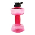 thumbnail image 2 of Dumbbell-Shaped Water Bottle 50oz, Large Capacity Sports Drinking Cup for Fitness Training, 2 of 7
