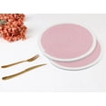 thumbnail image 4 of Unique Bargains Farmhouse Set of 4 Rattan Placemats for Dining Table Decor Pink, 4 of 5