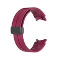 thumbnail image 1 of Bracelet de Remplacement en Silicone pour Samsung Galaxy Watch 4 5 6 Pro Rouge Vin, 1 of 5