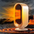 thumbnail image 2 of 2024 Upgraded Space Heater, Portable Warm Heater Desktop Heater Fast Heating Household Vertical Heating Fan Small Solar Heater Bedroom Heater for Indoor Office Room, Desk, Garage, 2 of 8