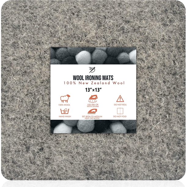 Templeton 100 New Zealand Wool Pressing Mats for Crafts, Quilting, and