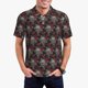 thumbnail image 1 of Balery Skull and Red Roses Camisa Polo de Hombre con Estampado, de Manga Corta y Tejido Medio, Camisa Tipo Golf Polo-XX-Large, 1 of 6