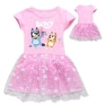 thumbnail image 1 of Bluey Vestido De Verano Para Bebés Y Niñas , Vestidos De Manga Corta Para Niños Pequeños , Ropa Gao Jiahui  unisex, 1 of 2