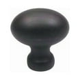 thumbnail image 4 of Jamison Collection K83991 1-5/8" Oval Cabinet Knob - Black, 4 of 7