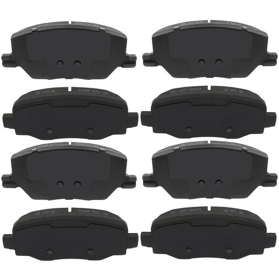 Ceramic Pads Kits, D1811 D1809 SCITOO 8pcs Front Rear Brakes Pads Set Fit For Fiat 500X 2016-2018,For Jeep Compass 2016-2020,For Jeep Renegade 2015-2019