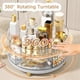 thumbnail image 2 of 2 Tier Rotating Makeup Organizer Countertop,Bathroom Organizers and Storage,Rotates 360 Degrees with 5 Divider, 2 of 5