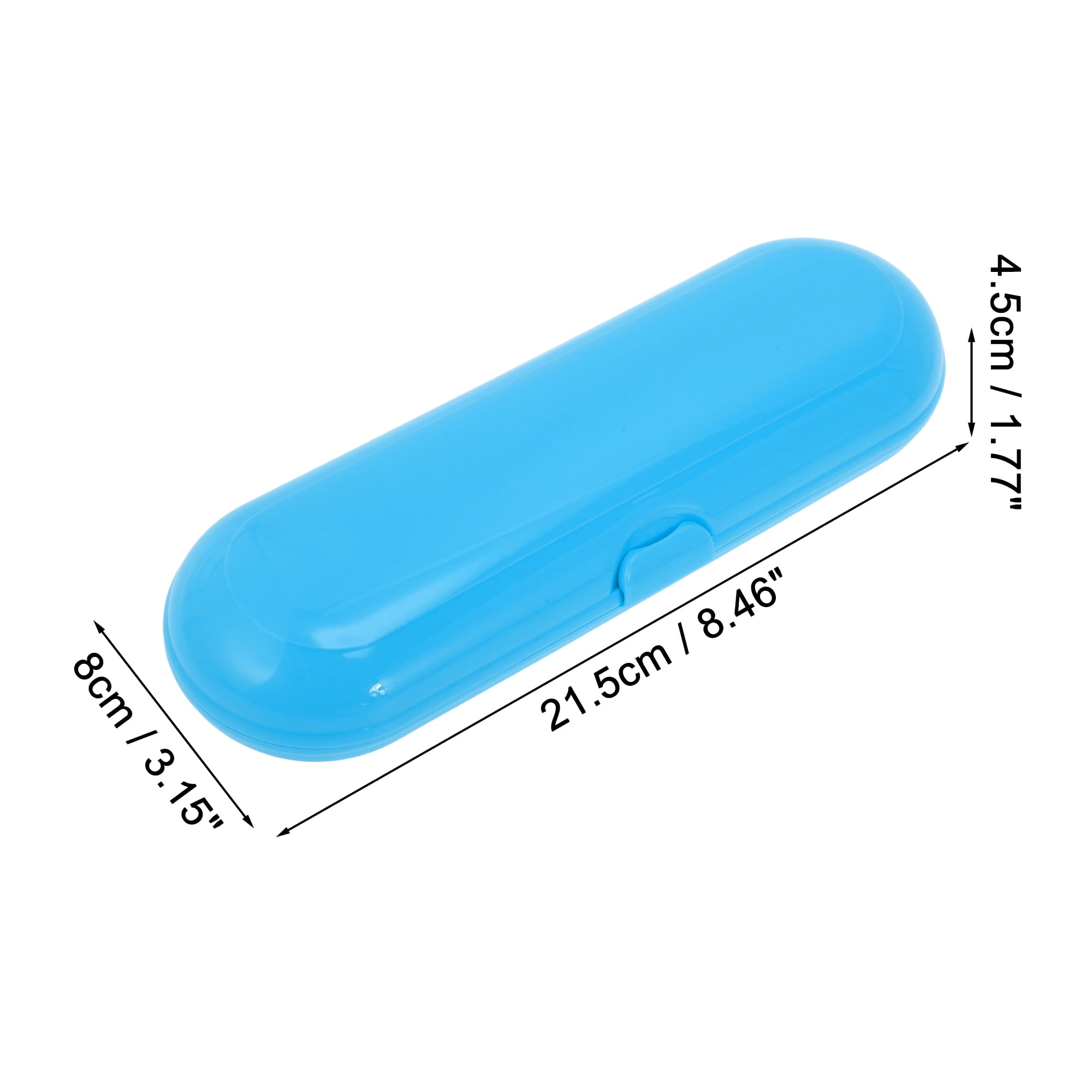 Unique Bargains Portable Electric Toothbrush Travel Case Oral-B Models Blue