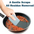 thumbnail image 4 of Juego de 5 raspadores para sartenes Matscover, herramienta de cocina antiarañazos, 4 of 7