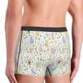 thumbnail image 4 of Bingfone Flower Rabbit Men's Underwear - Casual Stretch Boxer Briefs-Medium, 4 of 7