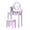 Purple, variant on Bedroom Makeup Vanities, Moniys Wood Moniya Makeup Vanity Table and Stool Set, Blue, Blue Makeup Vanities,Wood Makeup Vanities With Lights, Furniture Bedroom Furniture Makeup Vanities