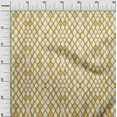 thumbnail image 3 of oneOone Polyester Spandex Dark Mustard Fabric Asian Ikat Craft Projects Decor Fabric Printed By The Yard 56 Inch Wide-7808, 3 of 4