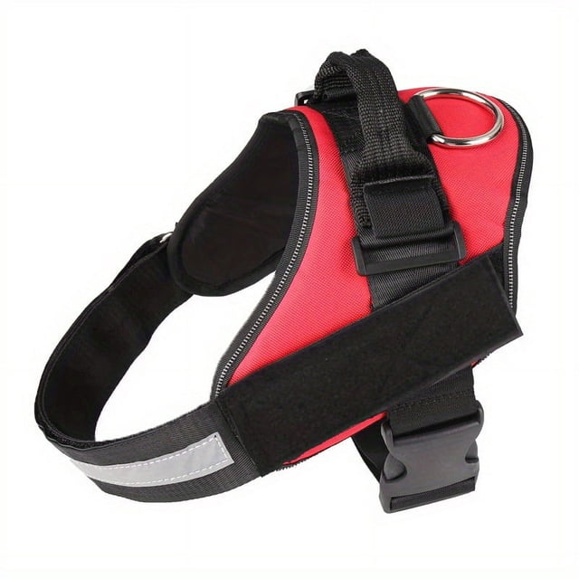 Outdoor Ready: The No-Pull Reflective Dog Harness with Breathable Adjustability & Handle