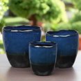 thumbnail image 6 of Harvella Irregular Rim Ceramic Planter Set (Set of 3), 6 of 11