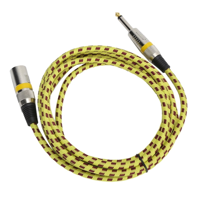 XLR Cable, /9.8ft XLR Male To Male 1/4 Inch 6.35mm TRS Jack Microphone Cable, Balanced Interconnect Audio Cord, For Phone Computer Etc