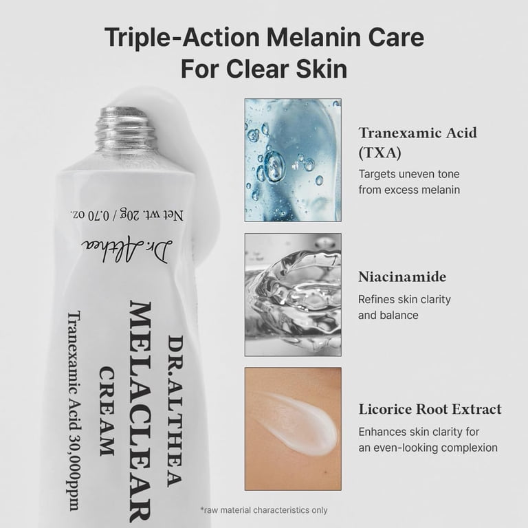 Dr.Althea Melaclear Cream, 0.70 fl oz - Walmart.com