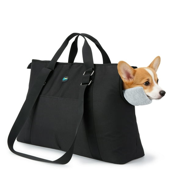 Ownpets Large Pet Carrier Backpack for Cats and Dogs, Airline Approved Soft-Sided Travel Bag with Warm Padding & Safety Tether