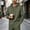 Army Green, variant on Men Textured Linen Look Half Zip Hooded Tops, Drawstring Long Sleeve Loose Pullover Blouses, Breathable Solid Relaxed Tunics, Spring Summer Daily Outdoor Casual Fashion Hoodies(Gray,M)