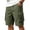 Army Green, variant on TOMVIGX Mens Cargo Shorts Loose Fit Outdoor Athletic Casual Drawstring 5 Inch Inseam Plus Size Shorts Summer Beach Hiking Fishing Work Shorts with Pockets Army Green L