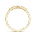 thumbnail image 2 of ANGARA Lab Grown 7 Stone Shared Diamond Wedding Ring for Women in 14K Yellow Gold (Size-1.9mm| Color-F-G| Clarity-VS) | April Birthstone, Anniversary, Jewelry Gift for Women | Lab-Grown Diamond Ring, 2 of 7