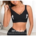 thumbnail image 5 of Daystry Womens Wireless Bras Push Up Bra Comfort Seamless Full Coverage Supportive Everyday Bras, 5 of 12