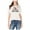 White - white, variant on Carbon Copy Womens I'm Not Like Them Graphic T-Shirt, White, X-Small