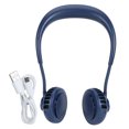 thumbnail image 1 of Ventilador de cuello portátil con carga USB, edición deportiva azul para llevar, 1 of 8