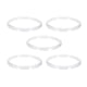 thumbnail image 1 of 5 asas redondas de repuesto para bolsos de mujer (transparentes), 1 of 5