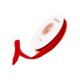 thumbnail image 2 of Cinta de Terciopelo Rojo Brillante de 10 Yardas | 2 Cm de Ancho | Ideal para Decorar Flores y Regalos | Cinta Navideña, 2 of 6