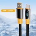 thumbnail image 3 of Yammee USB to Type C Charging Cable PD100W Data Wire with Real Time Digital Display, 3 of 16