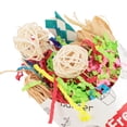 thumbnail image 4 of M Buder Foraging Cup Bird Toy Colorful Interactive Fun Parrot Shredding Toys for Parakeet Cockatiels Budgie Lovebirds 9.06 inches / 23.00 cm, 4 of 9