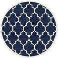 thumbnail image 2 of Safavieh Chatham Dark Blue Contemporary Rug - Round 5', 2 of 5