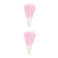 thumbnail image 4 of ZheElen 3pcs/set Atmosphere With Artificial Pampas Reed Boho Decor Artificial Flower Light Pink 2Set, 4 of 6