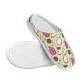 thumbnail image 3 of Lsque Dragon Fruit 1 Pattern Womens Comfort Cotton on Scuff With Memory Foam and Anti-skid Sole Slipper-46/47, 3 of 7
