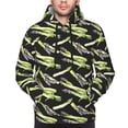 thumbnail image 4 of Hoodies for Men - black Asparagus Print Long Sleeve Comfrt Men'S Fashion Hoodies & Sweatshirts, Sweatshirts for Men Hoodies Pullover Clothing Clothes with Pouch, 4 of 7