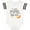 Football White and Black, variant on Inktastic I Love My Daddy to the Moon and Back Boys or Girls Baby Bodysuit