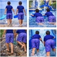 thumbnail image 6 of INGEAR Little Boys Quick Dry Beach Board Shorts Kids Swim Trunks UPF 50+ Swimsuit with Pockets, 6 of 6