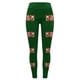 thumbnail image 3 of Gibobby Medias Afelpadas Translúcidas Leggings para mujer Leggings de entrenamiento Pantalones de bloque de color con estampado navideño Leggings elásticos (Verde, XL), 3 of 5