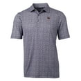 thumbnail image 2 of Men's Cutter & Buck  Black South Carolina Gamecocks Vault Pike Magnolia Print Stretch Polo, 2 of 3
