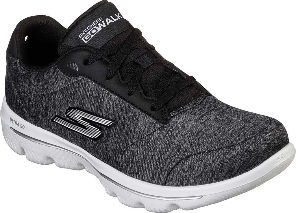 skechers gowalk evolution women's shoes in black