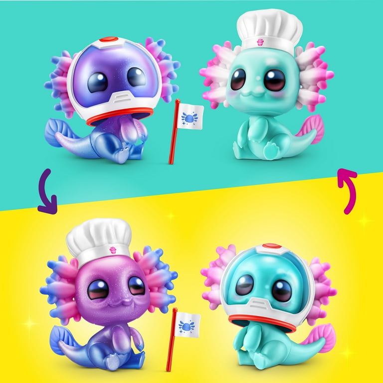5 SURPRISE A-LOT-A Axolotls Reveal Surprise Themed Novelty