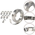 thumbnail image 2 of 304 Stainless Steel Hose Clamp Kit For Conduit 11.5Ft Belt With Fasteners Diy, 2 of 8