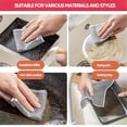 thumbnail image 4 of Multipurpose Wire Dishwashing Rags Scouring Washing Cloth for House Kitchen, 4 of 5