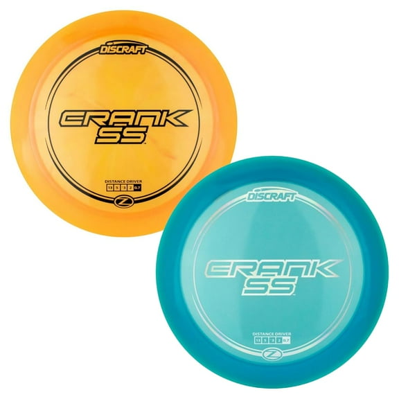 Mint 2 Pack Discraft Elite Z Crank SS Distance Driver Golf Disc