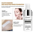 thumbnail image 4 of Banzch Foundation Color Changing For Aging Skin,Liquid Makeup Base Nude Face Cover Concealer Cream, Warm Skin Tone Moisturizing Cover For Women Girls30ml,Mothers Day Gifts, 4 of 7