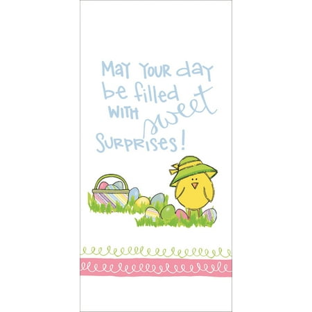 May Day Be Filled With Sweet Surprises Easter Chick Flour Sack Kitchen
