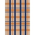 thumbnail image 1 of Ahgly Company Indoor Rectangle Patterned Brown Novelty Area Rugs, 7' x 10', 1 of 6