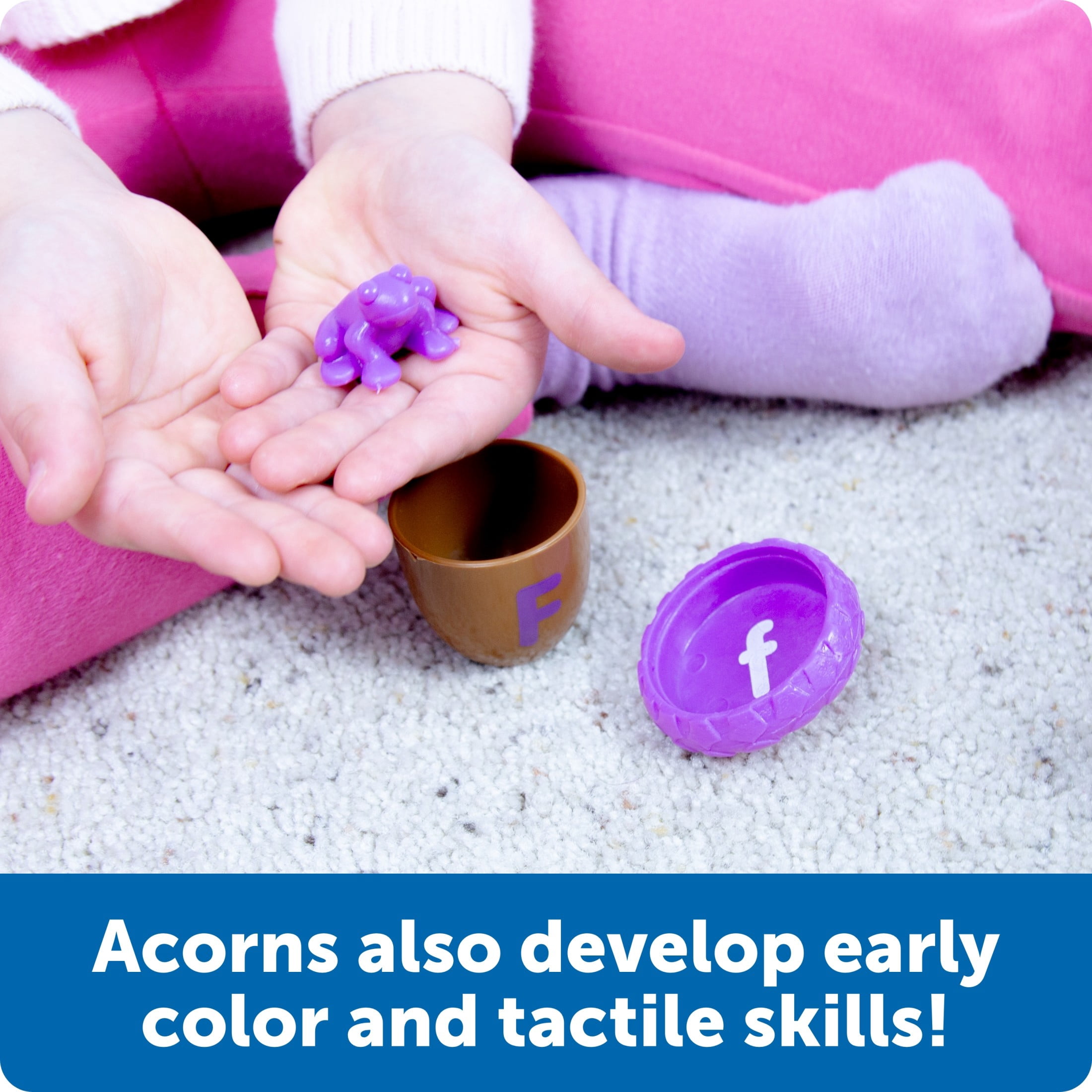 Learning Resources Alphabet Acorns Activity Set, Alphabet Toys, Ages 3 +